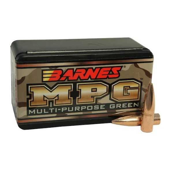 Barnes Bullets .22 Caliber (.224 Diameter) 55 Gr. MPG Frangible Hollow Point- Lead-Free- Box of 100