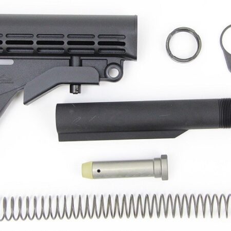 Anderson AR-15 Mil-Spec Carbine Stock Assembly- Black- G2-J431-A000-0P