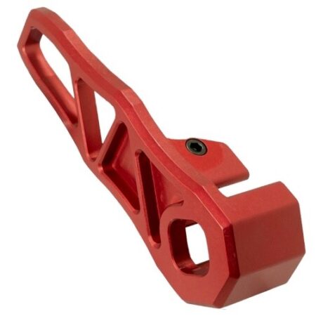 an image of the product Timber Creek AR-15 Receiver Extension Plate- Anodized Red - MS-REP-R