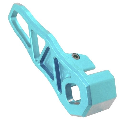 an image of the product Timber Creek AR-15 Receiver Extension Plate- Robin's Egg Blue - MS-REP-RE