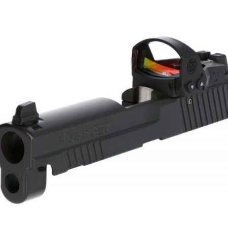 an image of the product SIG SAUER P226, RX Slide Assembly 4.4", W/ Romeo1 Pro, Contrast Suppressor Sight- Black- 8900312