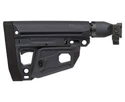 an image of the product SIG SAUER MCX / MPX M4 Folding Stock with 1913 Interface- Black- STOCK-X-FOLD-M4-BLK