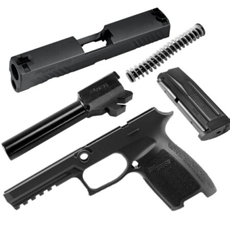 an image of the product SIG SAUER Caliber X-Change Kit P320 Full Size 9mm- Black- CALX-320F-9-BSS