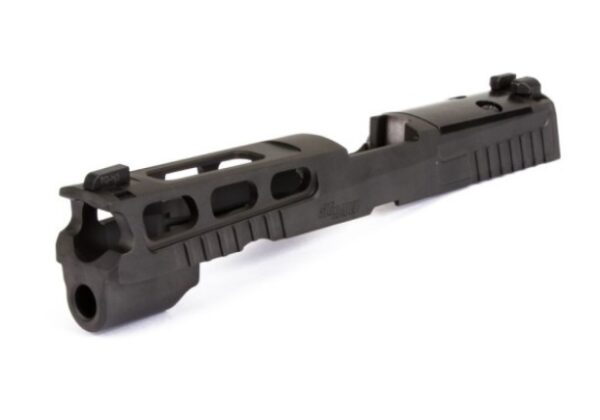 an image of the product SIG SAUER PROCUT P320 9mm Full size Slide Assembly 4.7", XRAY3/Optic Ready- Black Nitron- 8900171