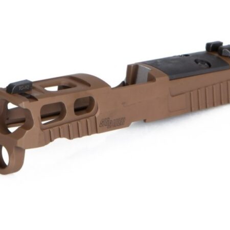 an image of the product SIG SAUER PROCUT P320 9mm Sub-Compact Slide Assembly 3.6", XRAY3/Optic Ready- Coyote- 8900176
