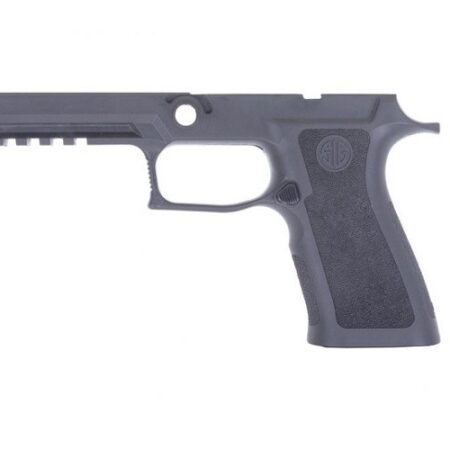 an image of the product SIG SAUER P320 XSeries TXG Grip Module Assembly, Full Size, Large, 9mm, .40S&W, .357 Sig- Gray- 8900274