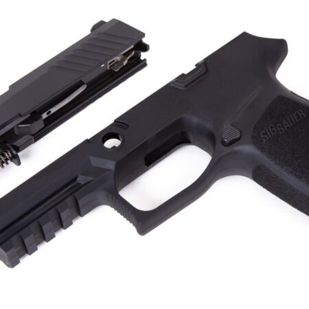 an image of the product SIG SAUER Caliber X-Change Kit P320 Compact 9mm, 10-Round- Black- CALX-320C-9-BSS-10