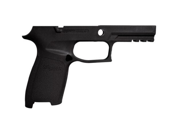 an image of the product SIG SAUER P250/P320 Grip Module Assembly, Carry, Medium, 9mm, .357 Sig, .40 S&W- Black- GRIP-MOD-CA-943-M-BLK