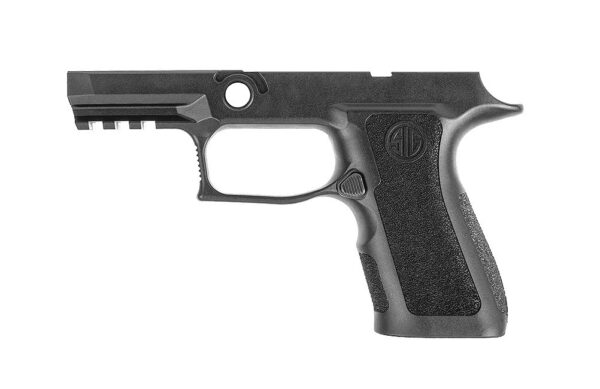 an image of the product SIG SAUER P320 X- Series Grip Module Assembly, Compact, Medium, 9mm, .40 S&W, .357 Sig- Black- GRIP-MODX-C-943-M-BLK