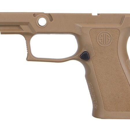 an image of the product SIG SAUER P320 X- Series Grip Module Assembly, Carry, Large, 9mm, .40 S&W, .357 Sig- Coyote- GRIP-MODX-CA-943-LG-COY