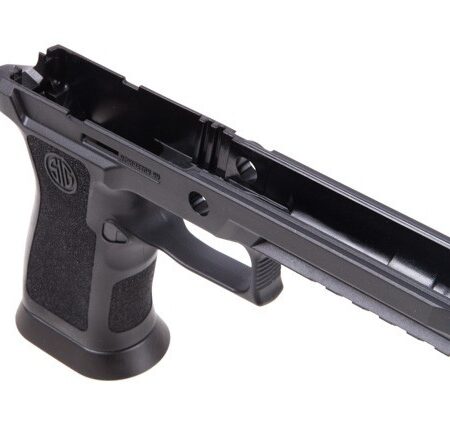 an image of the product SIG SAUER P250/P320 X5 Grip Module Assembly, Full Size, Medium, 9mm, .40S&W, .357 Sig- BLK- GRIP-X5-F-943-M-BLK