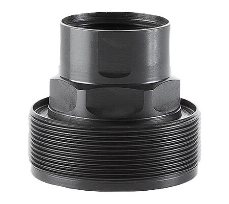 Dead Air Wolverine PBS-1 Thread Adaptor 24mm RH Threaded AK-74- Black- WV201