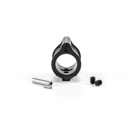 an image of the product Geissele AR Low Profile Super Gas Block .750" Diameter- Black Steel- 05-807B