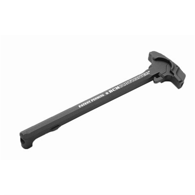 an image of the product BCM GUNFIGHTER AR-15 Charging Handle MOD 4B Medium Latch- Black Aluminum- MOD4B556