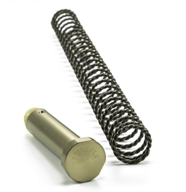 an image of the product Geissele AR-15 Super 42 Braided Wire Buffer Spring and H1 Buffer Combo- Carbine- 05-495