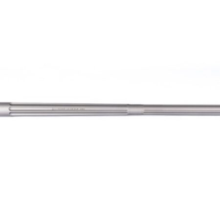 an image of the product Ballistic Advantage Premium Series AR-10 6.5 Creedmoor Fluted Rifle Barrel 22" 1:8 Twist- Bead Blasted Stainless Steel - BABL65CR03PL