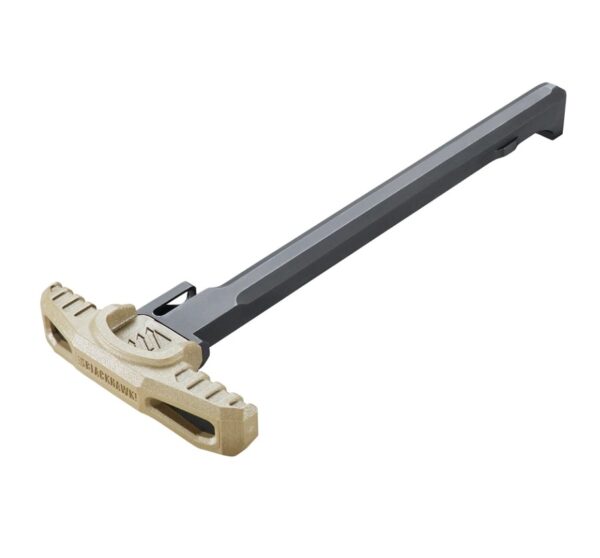 an image of the product BlackHawk AR-15 Charging Handle Assembly No-Latch Ambidextrous- FDE Aluminum- 71CH00DK