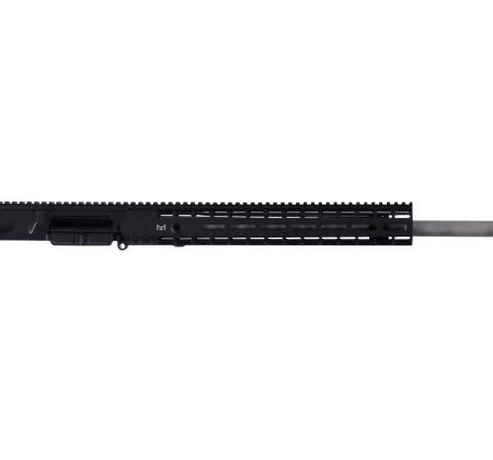 an image of the product Aero Precision AR-10 6.5 Creedmoor M5E1 Enhanced Complete Upper Receiver, 20" Barrel, M5 Enhanced M-Lok 15" Handguard- Anodized Black- APAR308554M45