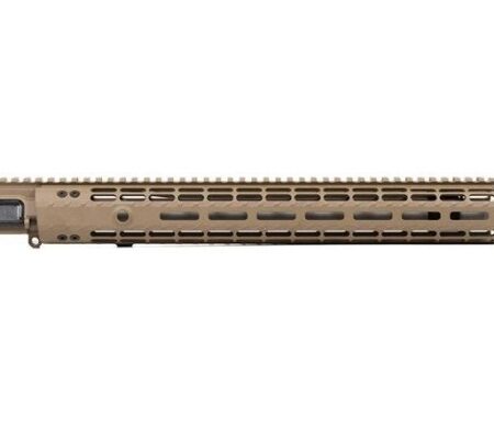 an image of the product Aero Precision AR-10 M5E1 6.5 Creedmoor SS Complete Upper Receiver Assembly 22" Barrel- FDE Cerakote- APAR308556M46