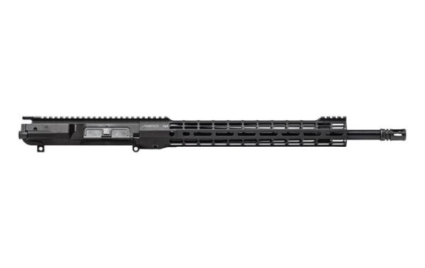 an image of the product Aero Precision AR-10 .308 M5 Complete Upper Receiver Assembly, 18" Barrel, Atlas S-One M-LOK Handguard- Aluminum Black- APAR538105M25