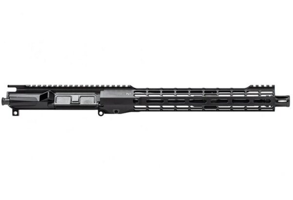 an image of the product Aero Precision AR-15 5.56 M4E1 Threaded Complete Upper Receiver, 12.5" Barrel, Atlas S-One 12" Handguard- Anodized Black- APAR700304M30
