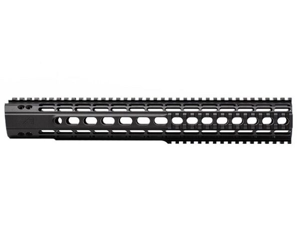 an image of the product Aero Precision AR-15 Enhanced Quad Rail Gen2 15" Free Float Handguard Without Barrel Nut- Anodized Black- APRA100206C