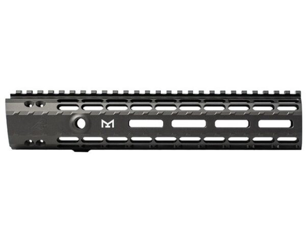 an image of the product Aero Precision AR-15 Enhanced M-LOK Gen2 10.7" Free Float Handguard- Anodized Black- APRA100216C