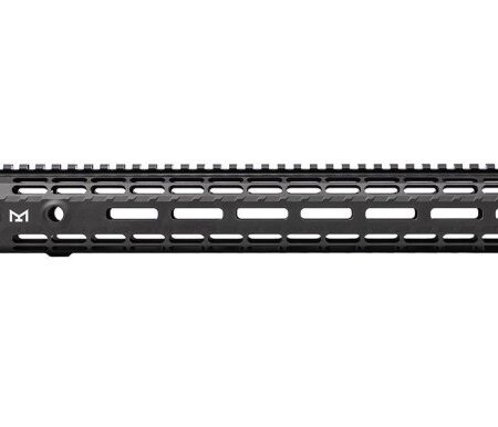an image of the product Aero Precision AR-15 Enhanced M-LOK 15" Free Float Handguard- Anodized Black- APRA100218C