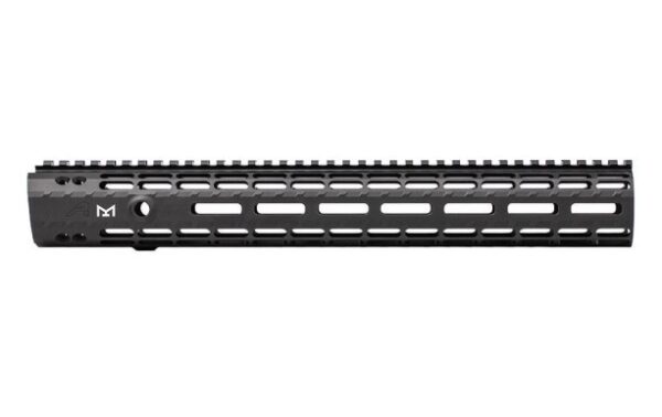an image of the product Aero Precision AR-15 Enhanced M-LOK 15" Free Float Handguard- Anodized Black- APRA100218C
