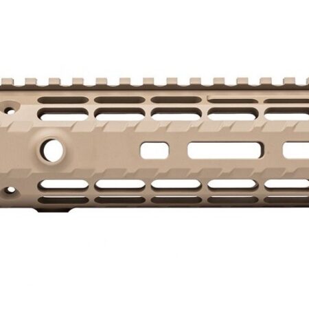 an image of the product Aero Precision AR-15 Enhanced Gen2 M-LOK 7.3" Free Float Handguard- FDE Cerakote- APRA100270C