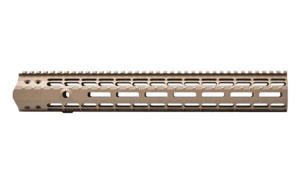 an image of the product Aero Precision AR-10 M5 Enhanced Gen2 M-LOK 15" Handguard- Aluminum-FDE Cerakote- APRA308252C
