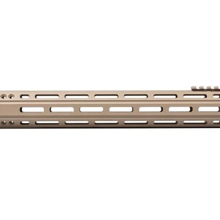 an image of the product Aero Precision Quantum AR-15 M-LOK 12.7" Free-Float Handguard With Barrel Nut- FDE Cerakote- APRA400114A