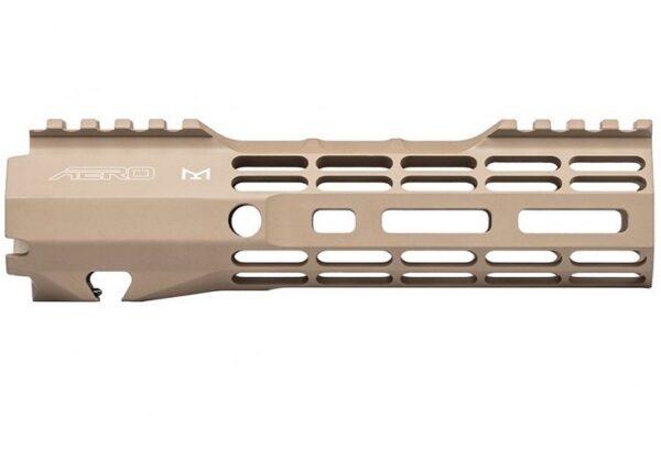 an image of the product Aero Precision AR-15 Atlas S-One M-LOK 7.3" Handguard- Aluminum- FDE- APRA500111A