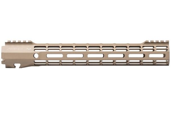 an image of the product Aero Precision AR-15 Atlas S-One M-LOK 12.6" Handguard- Aluminum- FDE- APRA500114A