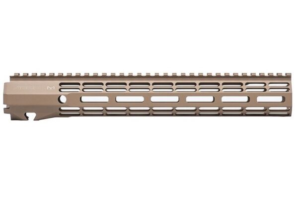 an image of the product Aero Precision Atlas R-One AR-15 M-LOK 12.7" Handguard- FDE Cerakote- APRA500714A