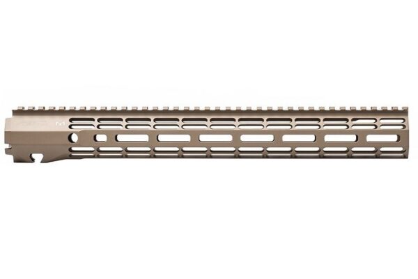 an image of the product Aero Precision Atlas R-One AR-15 M-LOK 15" Handguard- FDE Cerakote- APRA500715A