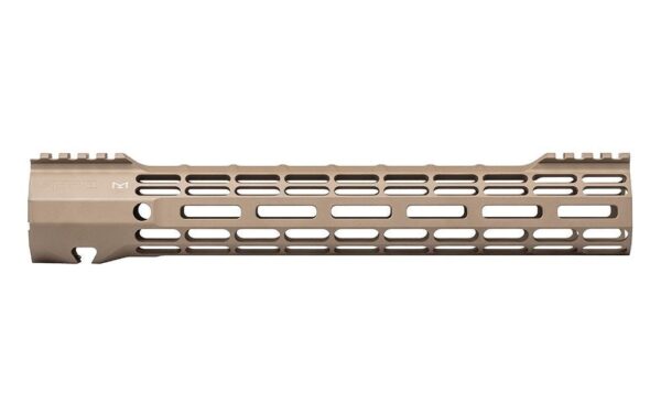 an image of the product Aero Precision AR-10 M5 Atlas S-One M-LOK 12.7" Handguard- Aluminum-FDE- APRA538114A