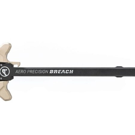 an image of the product Aero Precision Breach AR-15 Ambidextrous Charging Handle Assembly w/ Small Lever- FDE- APRA700120C