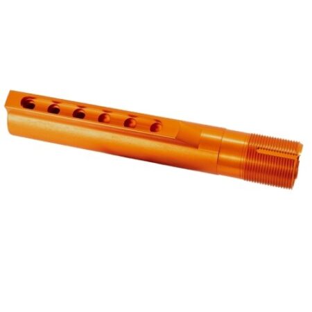 an image of the product Timber Creek AR-15 Mil-Spec Carbine Buffer Tube- Anodized Orange- AR-BT-OA