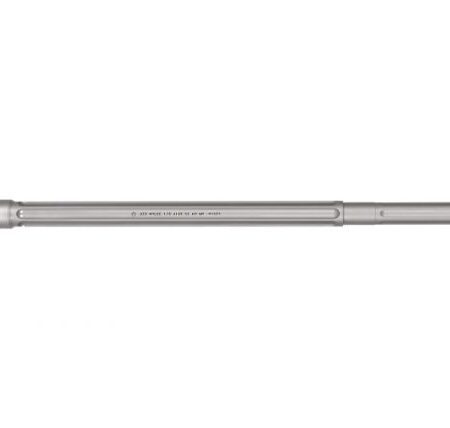 an image of the product Ballistic Advantage Premium Series AR-15 .223 Wylde Rifle Length 18"  Fluted SPR 1:8 Twist Barrel- Bead Blasted Stainless Steel- BABL223021PL