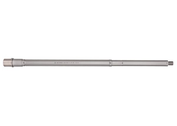 an image of the product Ballistic Advantage Premium Series AR-15 .223 Wylde DMR Fluted Rifle Barrel 20" 1:8 Twist- Stainless Steel- BABL223022PL