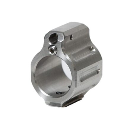 an image of the product Odin Works AR-15 Low Profile .750" Diameter Tunable Gas Block- Stainless Steel- GBTUNESS