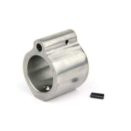 an image of the product AR15 Mirco Low Profile Gas Block .875" Diameter- Stainless Steel- MAR001-SS875