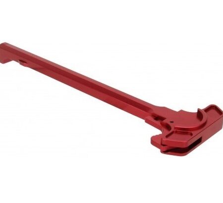 an image of the product AR15 Charging Handle Assembly- Aluminum- Red- MAR092-R