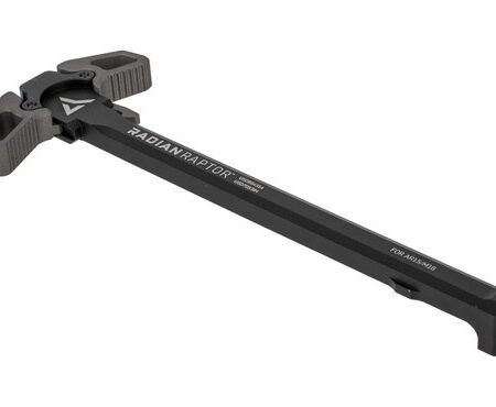 an image of the product Radian Raptor AR-15/M16 Ambidextrous Charging Handle Assembly- Tungsten Grey- R0002