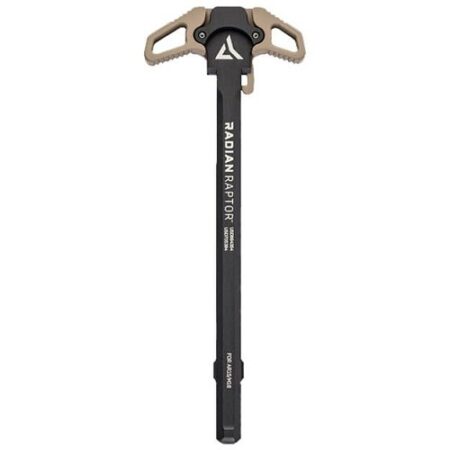 an image of the product Radian Raptor AR-15/M16 Ambidextrous Charging Handle Assembly- FDE- R0003