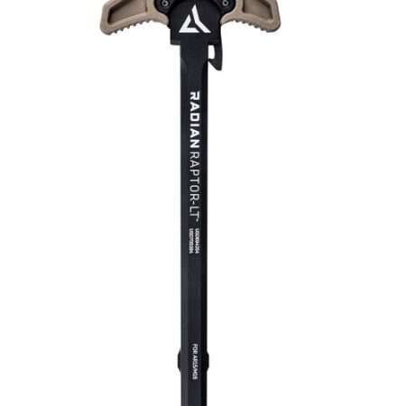 an image of the product Radian Raptor-LT AR-15/M16 Ambidextrous Charging Handle Assembly- FDE- R0149
