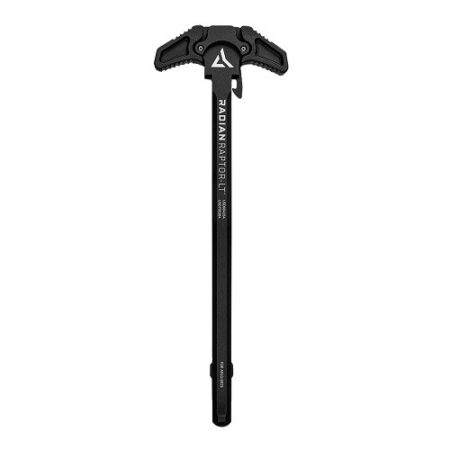 an image of the product Radian Raptor-LT AR-10/SR-25 Ambidextrous Charging Handle Assembly- Black- R0151