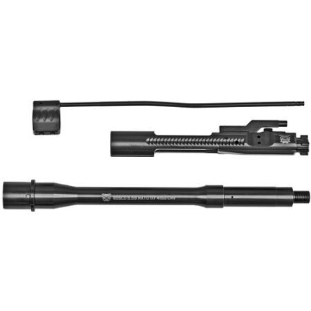 an image of the product Rosco Bloodline AR-15/M4 "Sauce Pack" 10.5" Barrel, BCG, Gas Block, and Gas Tube Combo Pack- Black Nitride Finish- SP-BL-105-556-BCG-GTC-NBG-001