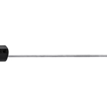 an image of the product Wilson Combat AR-15 Adjustable Low Profile Gas Block .937" Diameter Mid-Length Straight Gas Tube- Black Chromoly Steel- TRAGBLM